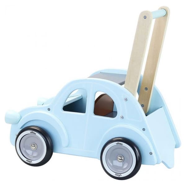 Gåvogn - Vilac - Citroën 2CV - Træ - Rød - Unisex
