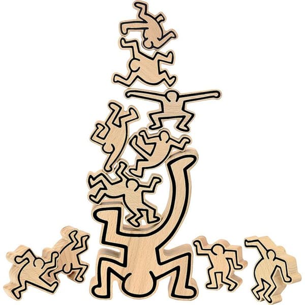 Balansspel Keith Haring - Vilac - Spel och leksaker