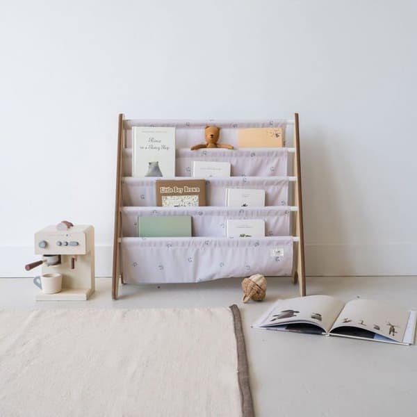 3 Sprouts - Børnebibliotek Myrtiller taupe - ELEMENTER TIL BØRN beige