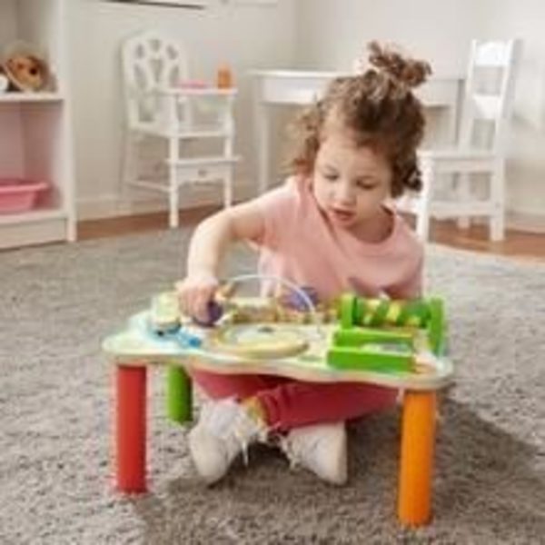 Djungelaktivitetsbord - MELISSA & DOUG - Interaktiv leksak för barn - Utomhus Flerfärgad