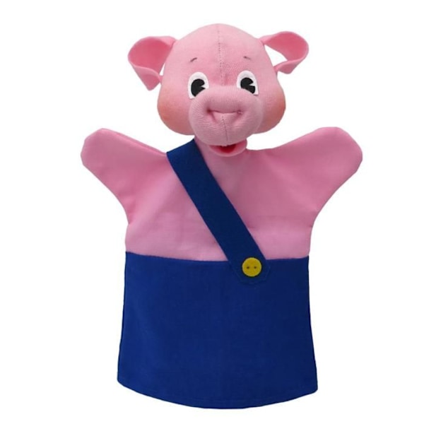 Mú - Little Blue Pig Puppet - MORAVSKA USTREDNA BRNO Blå