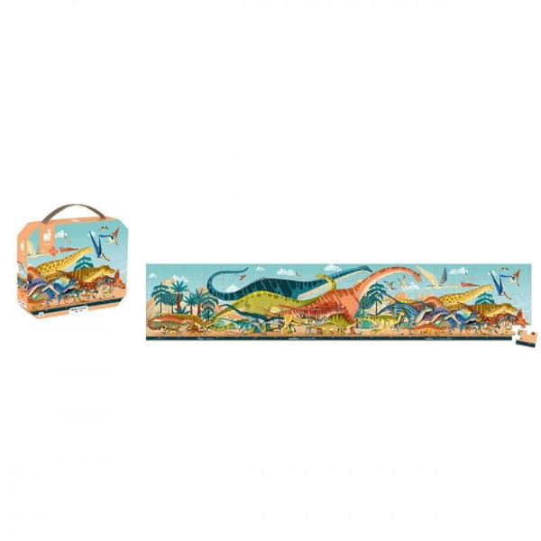 DINO - PANORAMA PUZZLE DINO Apelsin