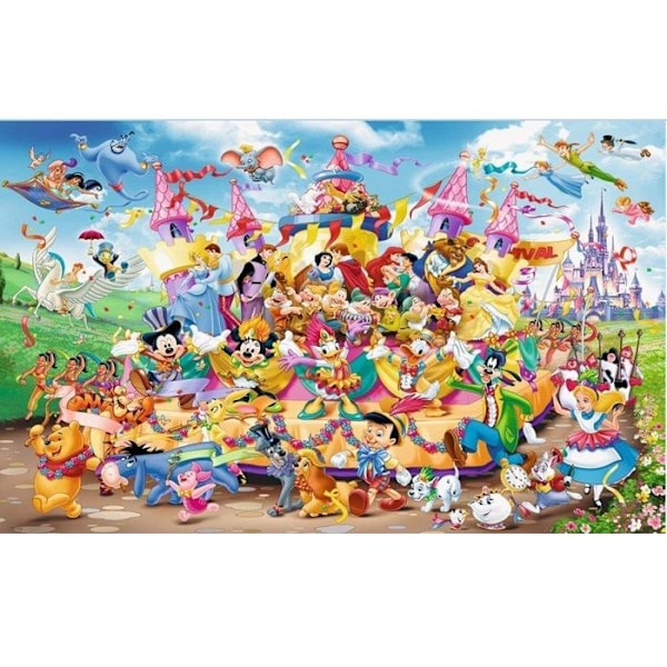 Disney Carnival Puzzle - Ravensburger - 1000 bitar - Tecknade serier och serier