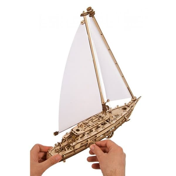Serenitetens Drøm - Ugears - 3D Puslespil i Træ beige