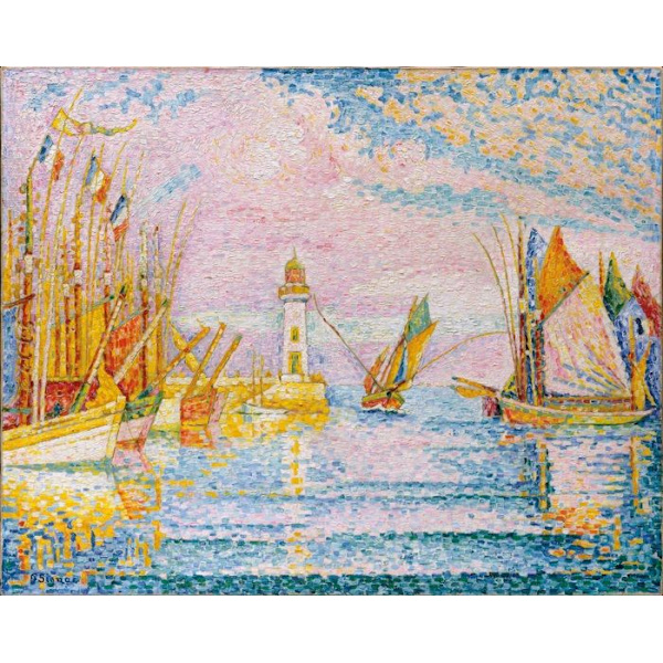 Puu-taideteos - Puzzle Michele Wilson - Groix'n majakka - Taulut ja maalaukset - 250 palaa