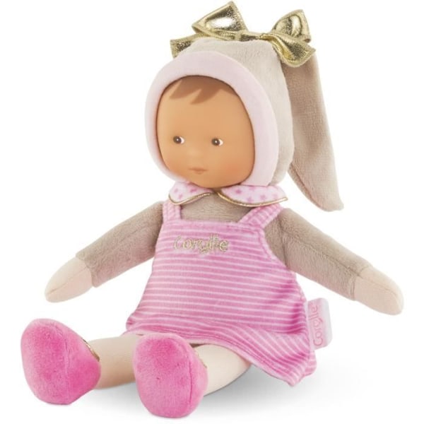 Mon Doudou COROLLE - Miss Rayée Rêves d'Etoiles - 25 cm - pieni nukke - vaniljan tuoksu - syntymästä alkaen randig