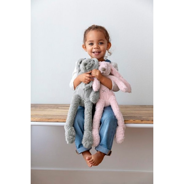 Mjuk leksak - HAPPY HORSE - Richie Rabbit 30 cm - Rosa - För baby - Inomhus Rosa