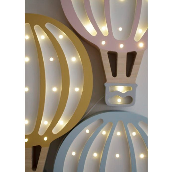 Little Lights - Senap Nattlampa för varmluftsballong Gul