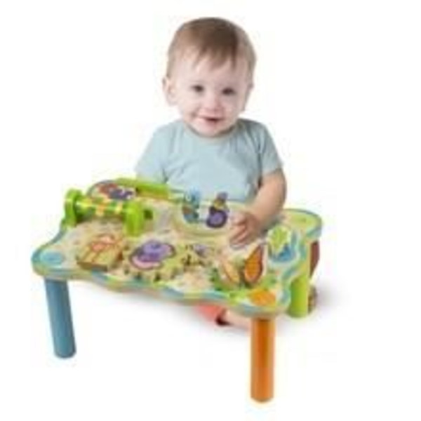 Djungelaktivitetsbord - MELISSA & DOUG - Interaktiv leksak för barn - Utomhus Flerfärgad