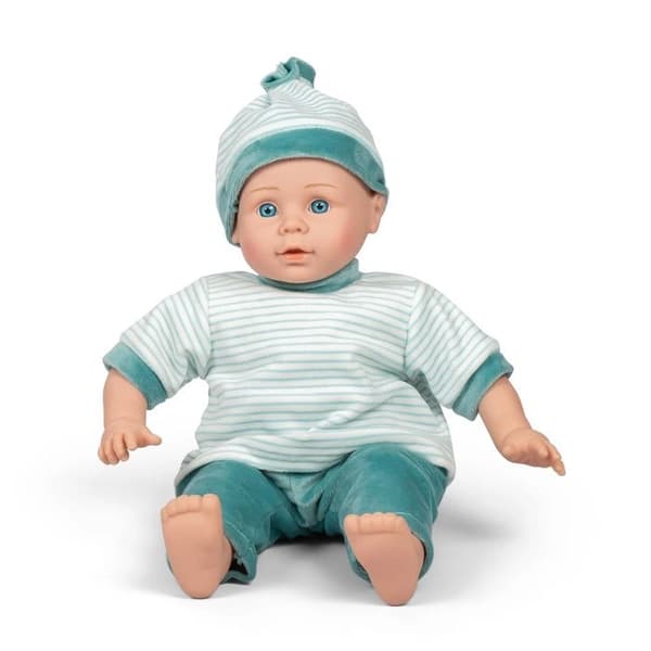 Mamamemo - Docka Oscar 40 cm - ASTRUP GROUP Grön