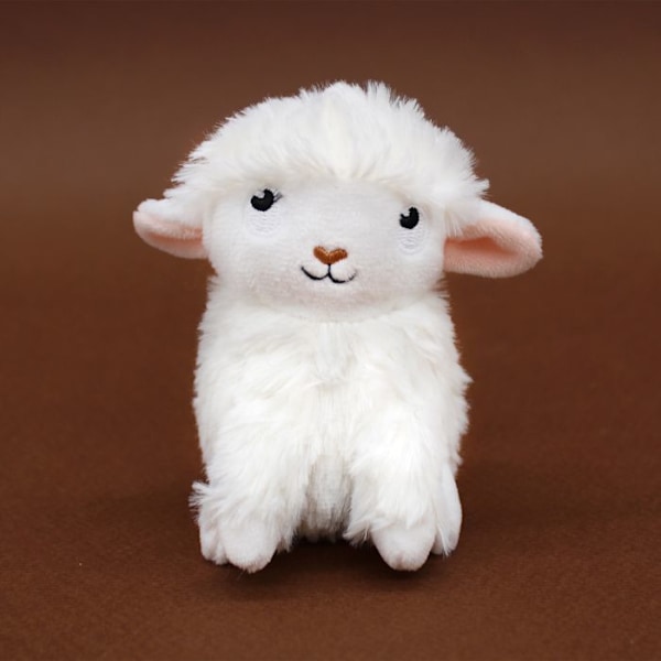Peluuki - Les Déglingos - Olou Lammas - 24 cm - Vauva - Kierrätetty polyesteri Vit