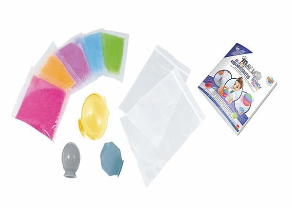 Mini labo hoppebolde Flerfärgad