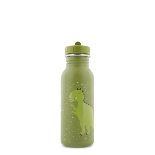 Stålflaske - Trixie - Mr. Dino - 500 ml - Grøn - Barn Grön