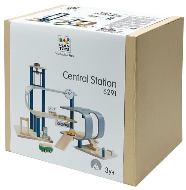 Plan Toys - Min store station - TROUSSELIER Blå