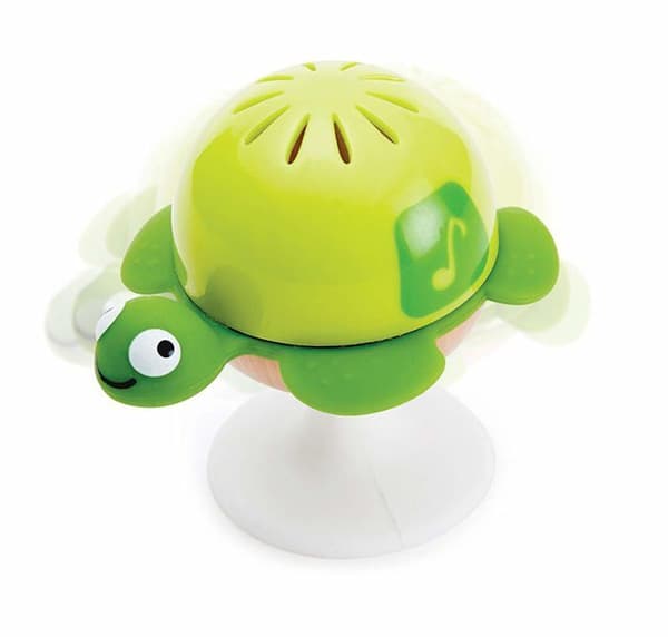 Suction cup havsdjur - HAPE - Gul - Trä Flerfärgad