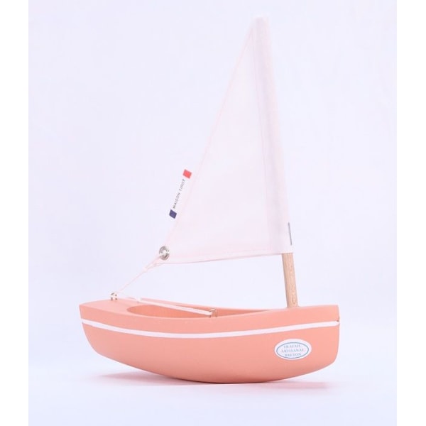 Maison Tirot - Laiva Le Bâchi vaaleanpunainen 17cm - TIROT Rosa