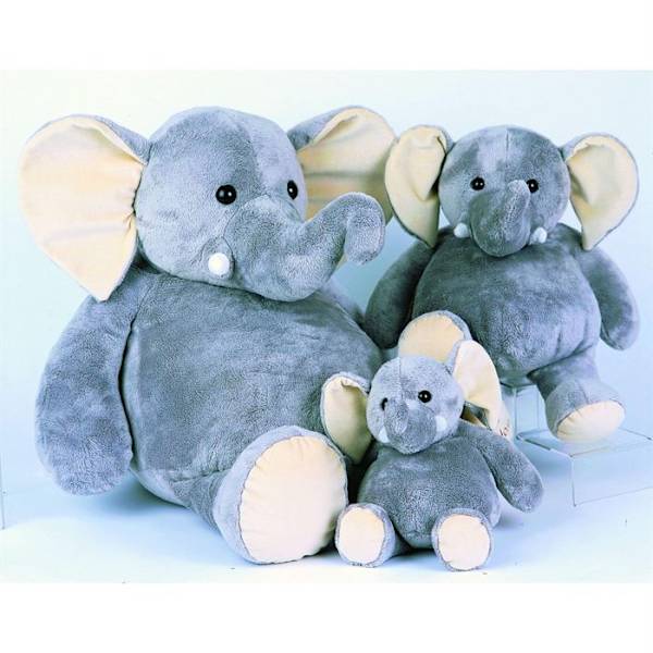 Histoire d'ours - HO1283 - Elephant medium modell Grå