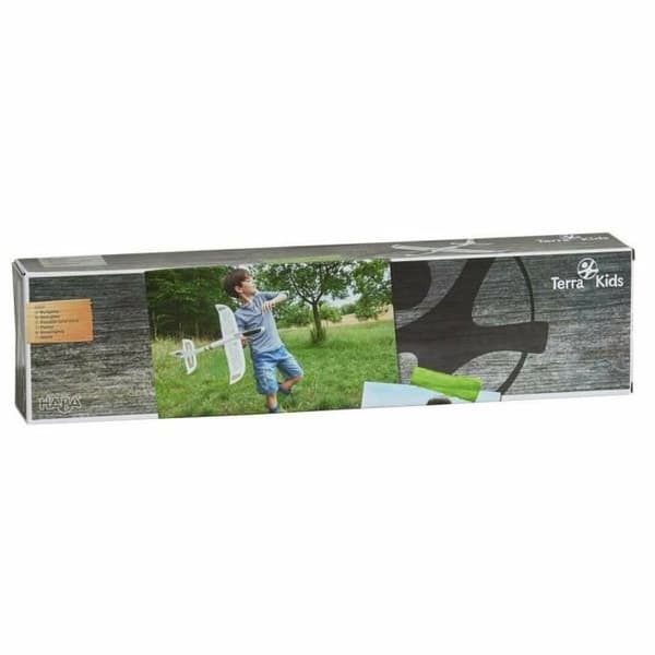 HABA Terra Kids samlesæt til børn - Styrofoam flyver - 48 x 48 cm Vit