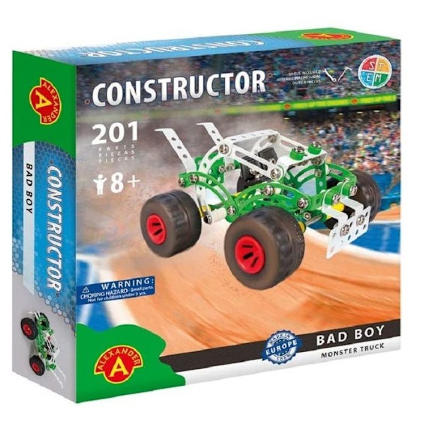 Alexander Toys - Rakentaja Huono Poika - Monster Truck Flerfärgad