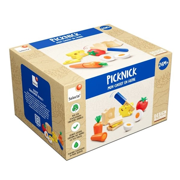 Selecta - Leikattava pikniku - SCHMIDT Blå