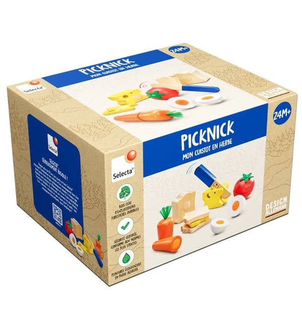 Selecta - Skære-piknik - SCHMIDT Blå