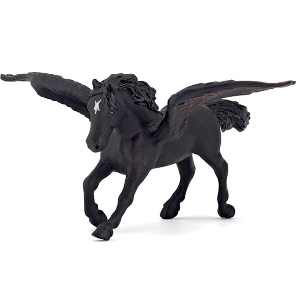 Svart Pegasus figur LE MONDE ENCHANTE - PAPO - För barn