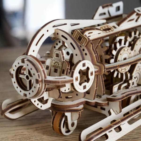 Træmodel: Mini Steampunk ubåd