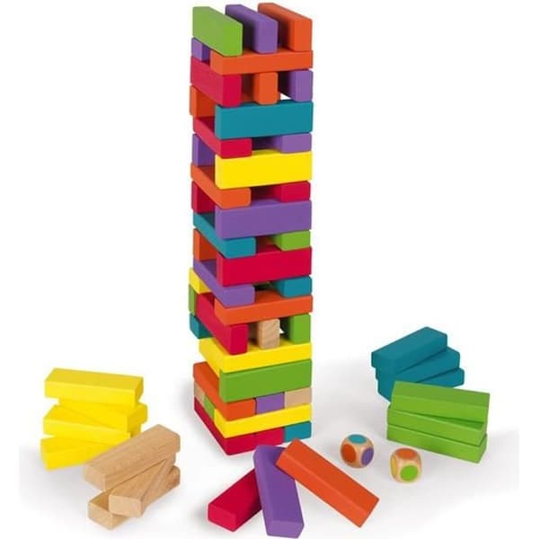 JANOD - Equilibloc Color (puu) - Alkaen 3 vuotta Multifarvet