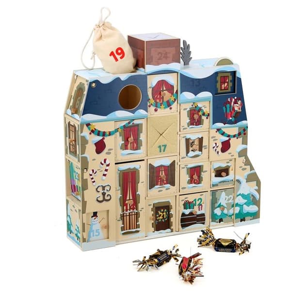 Vilac - Adventskalender att fylla Beige