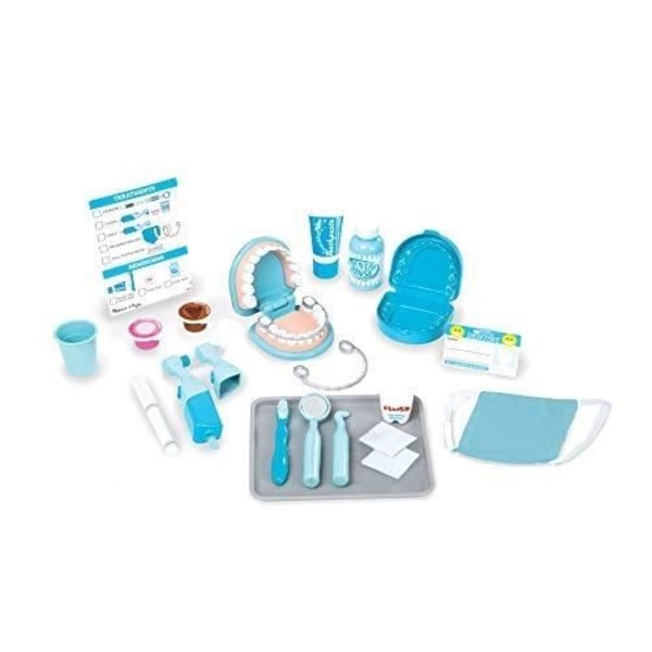 Hammaslääkärileikki Super Smile - MELISSA & DOUG - 26 osaa - 3-vuotiaille ja vanhemmille Flerfärgad