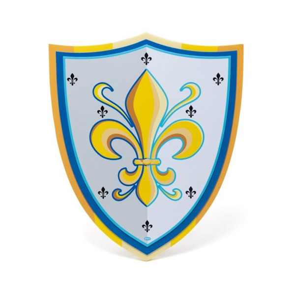 Fleur de Lys Shield - Papo 20008 - Gul - Blandad - 36x31x1cm - 2 års garanti Flerfärgad