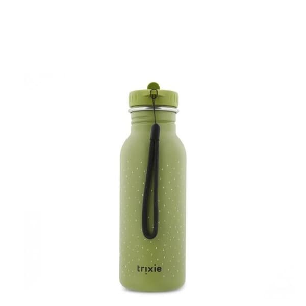 Stålflaske - Trixie - Mr. Dino - 500 ml - Grøn - Barn Grön