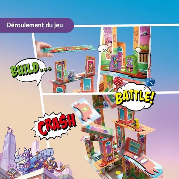 Haba - Peli Rhino Hero Super Battle Gul