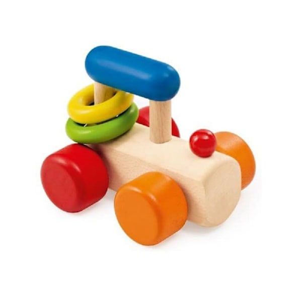 Puinen lelu - SELECTA - Ensimmäinen veturini - Värikäs - Yhteensopiva Färgad