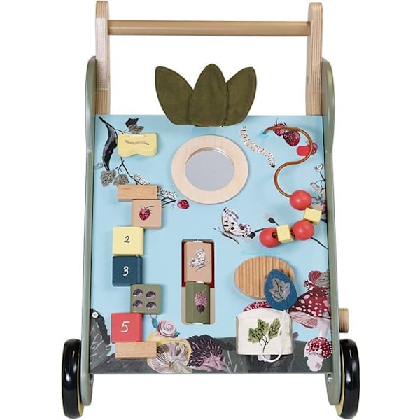 Manhattan Toy - Owl Push Activity Cart Grön