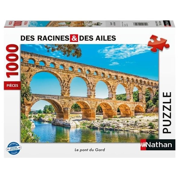 Nathan Die Pont du Gard - 1000 bitar Vit