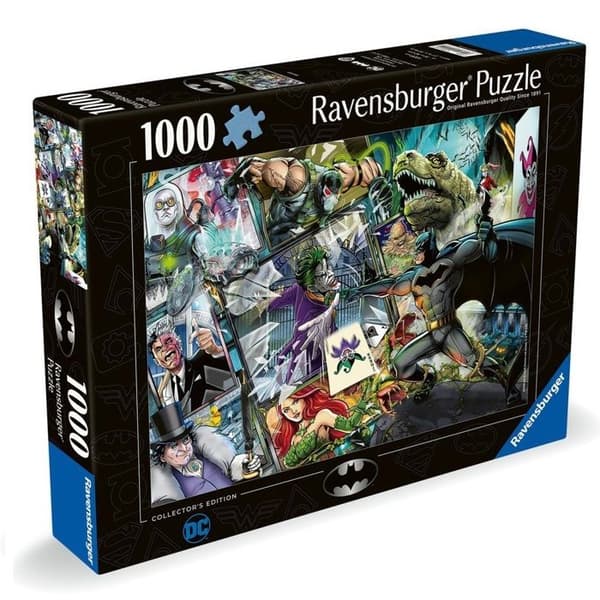 Pussel Ravensburger Batman DC Comics 1000 bitar Svart