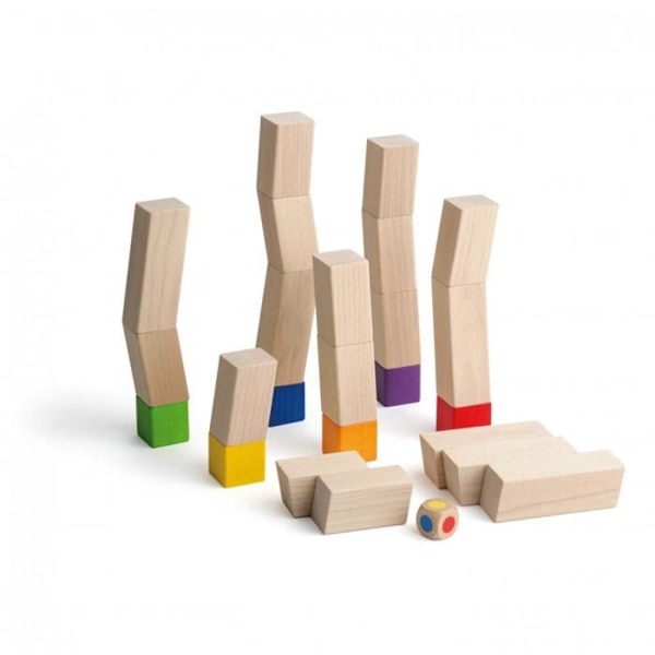 Game Block Case - ERZI - 42363 - KVM SWITCH - Ålder: 3 år - Färg: Beige - Kön: Blandat