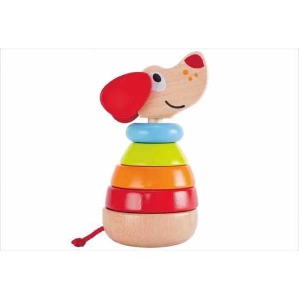 Pepe HAPE Rainbow Stacker - Utvecklingsleksak i trä för barn