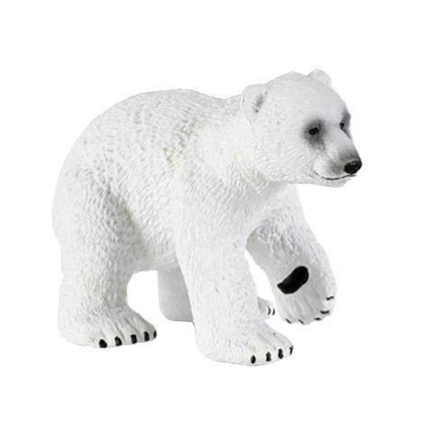 Papo - 50025 - Vauva jääkarhu 5,5 cm X 3 cm Vit och svart