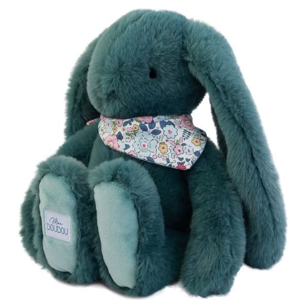 Doudou et Compagnie - Plys Kanin Fleurette grøn 35 cm Grön