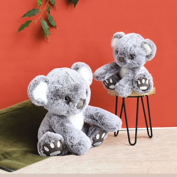Histoire d'Ours - Koala mjukis 15 cm - DOUDOU ET COMPAGNIE Grå