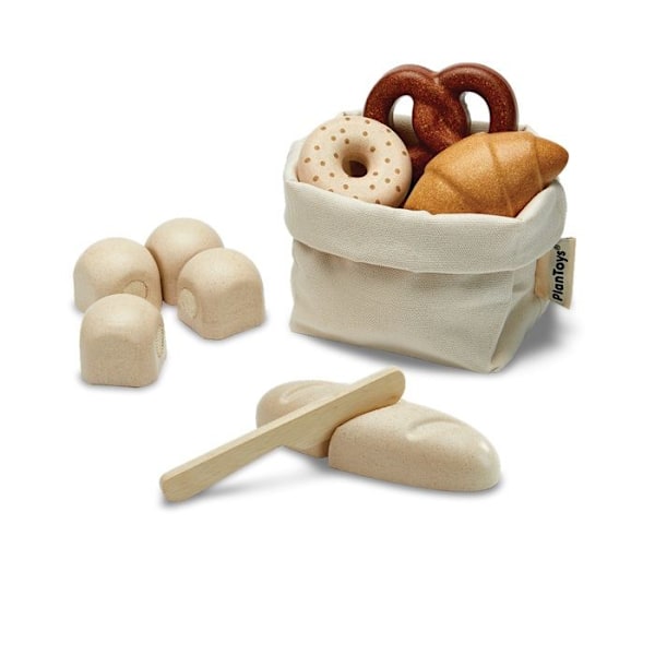 Plan Toys - Mon panier boulanger - TROUSSELIER Beige