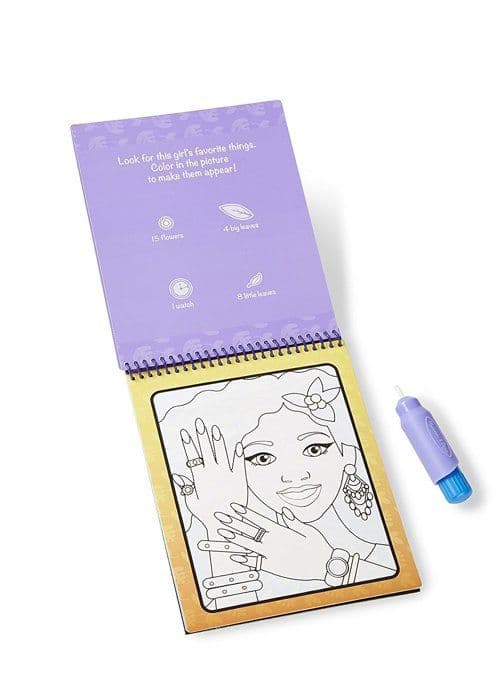 Melissa & Doug - Water Wow! Makeup og Manicure Rosa