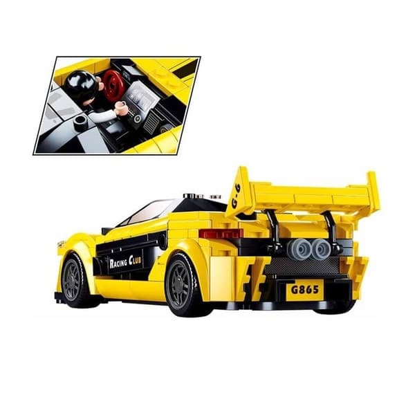 Sluban engelsk supercar gul Gul