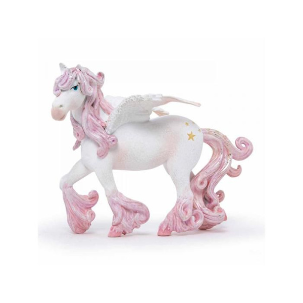 Förtrollad Pegasus-figur Enfärgad