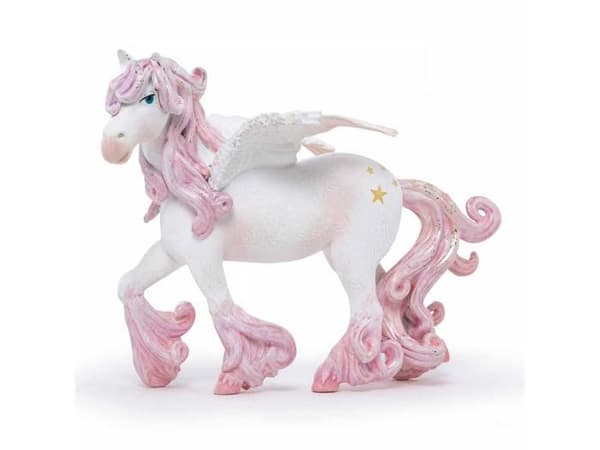 Lumottu Pegasos-hahmo Enfärgad
