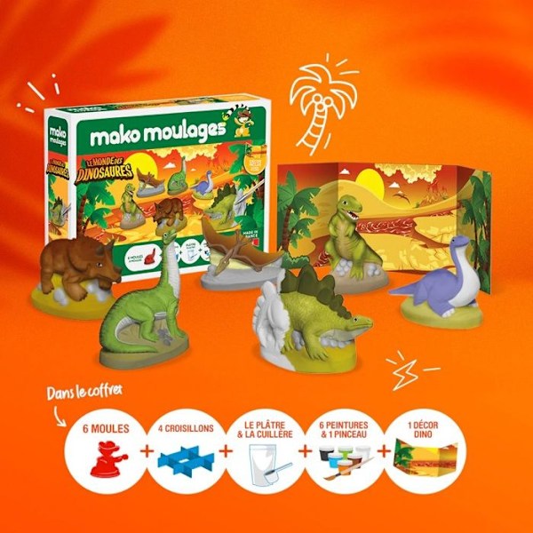 MAKO CASTING WORLD OF DINOSAURS 6 FORMAR