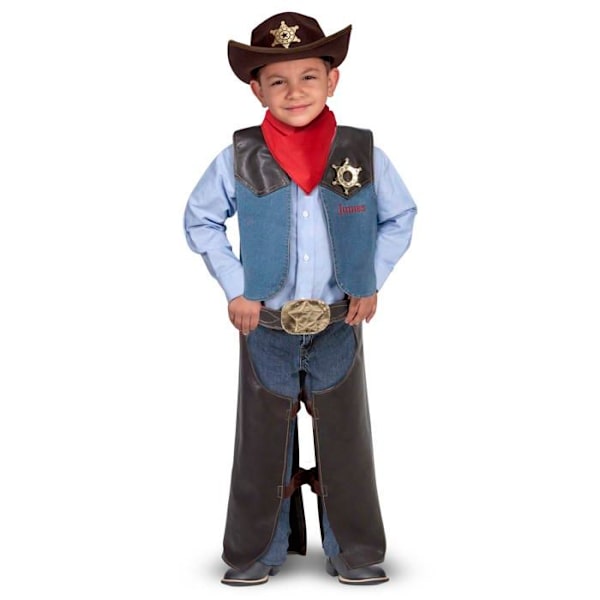 Pukeminen - Cowboy-puku Svart