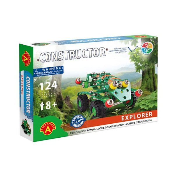 Alexander Toys - Constructor Explorer - Utforskningsbil Flerfärgad